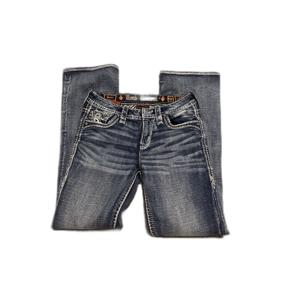 Rock Revival Yulini Universal Boot Jeans Size 26